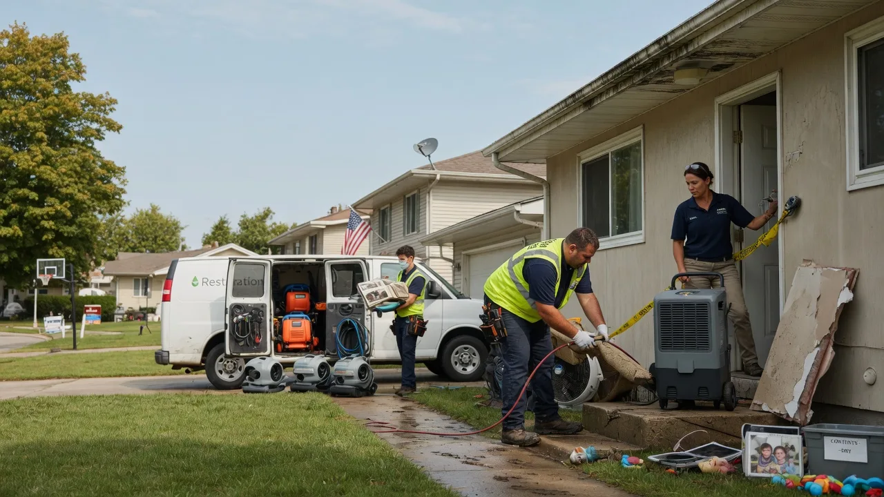 Water Damage Restoration in Chinook, MT near me